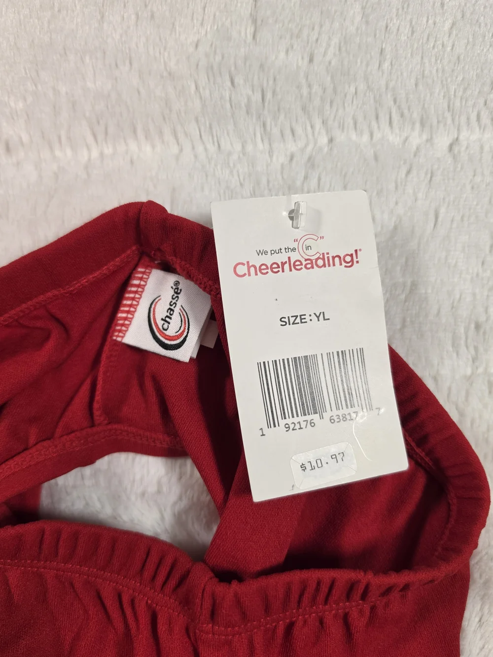 Chassé Kids Red Cheer Briefs – Performance Dance Undergarment(250F-38)